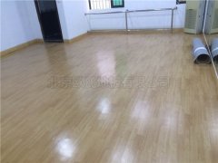 广东佛山综律艺术培训舞蹈教室地胶案例